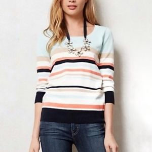 HWR Monogram | Anthropologie Striped Knit Sweater
